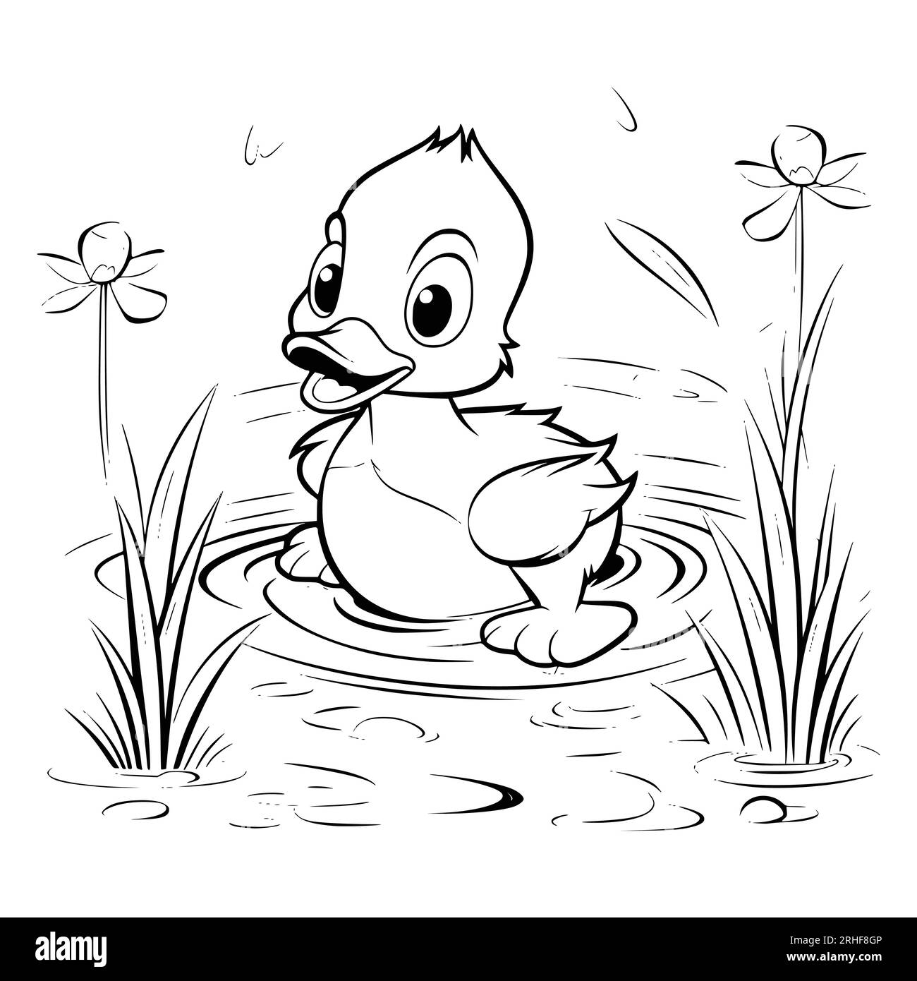 Donald duck trick or treat stock vector images