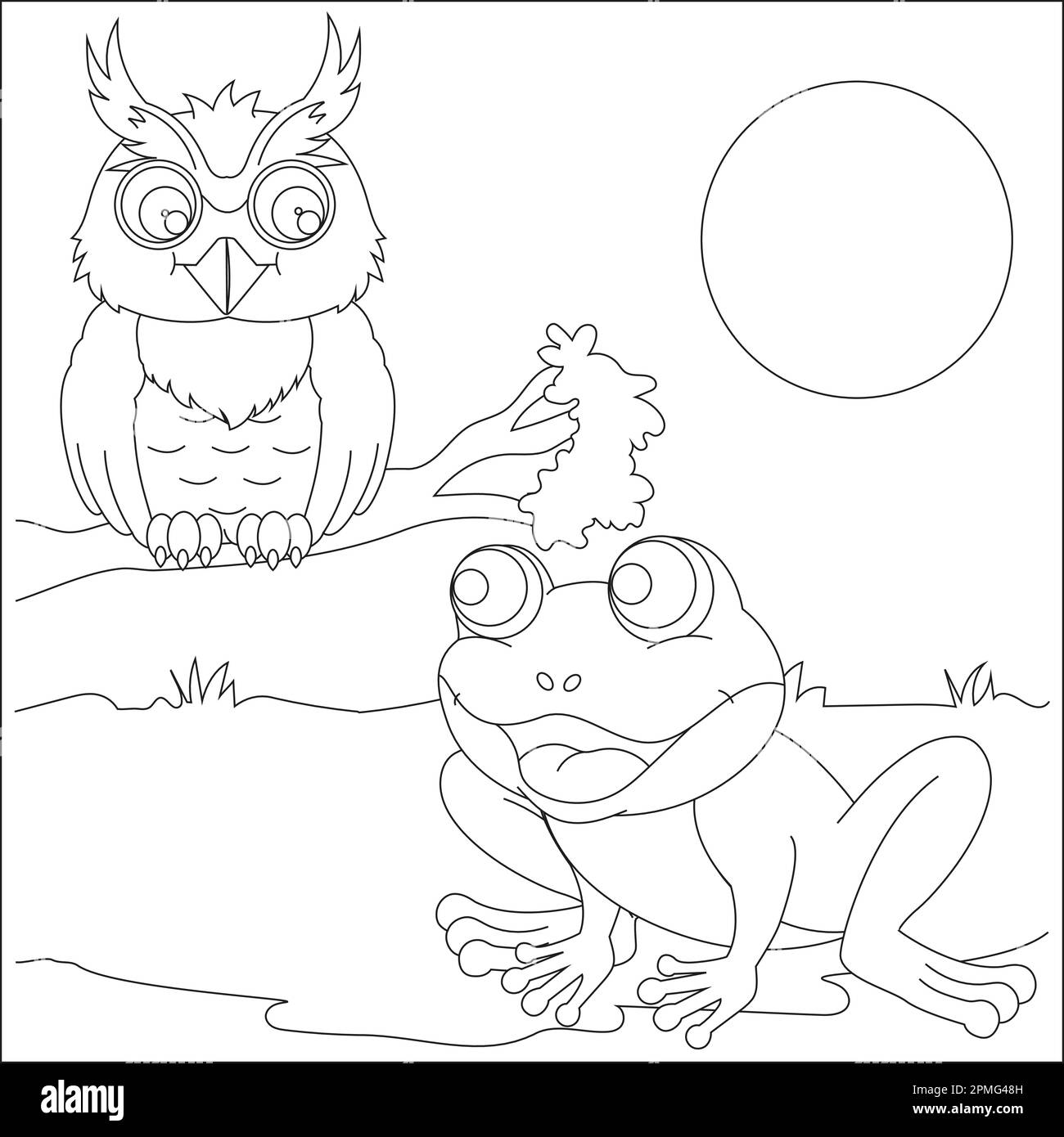 Coloring book for kids hi