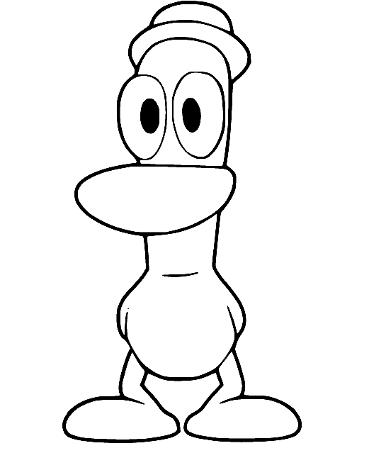 Pocoyo coloring pages printable for free download