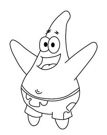 Viva patricio dibujos de bob esponja bob esponja colore patricio estrella
