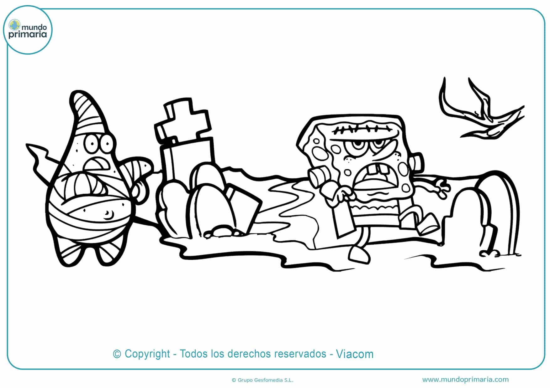 Â dibujos de bob esponja para colorearãimprimir y pintarã