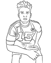 Coloring page logo of miami dolphins nfl