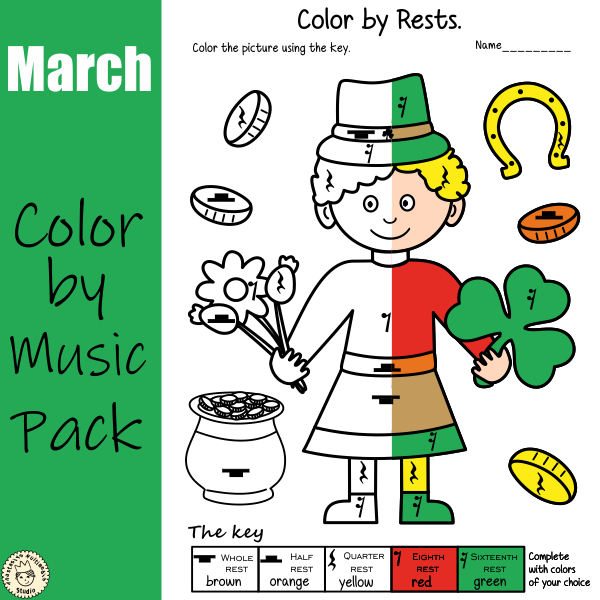 St patricks day color