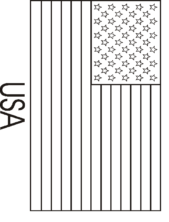 Free patriotic coloring pages from