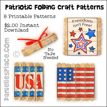 Fourth of july and patriotic crafts kids can make