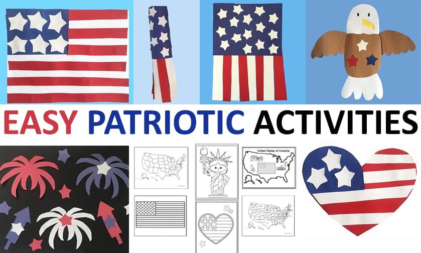 Patriotic crafts for kids