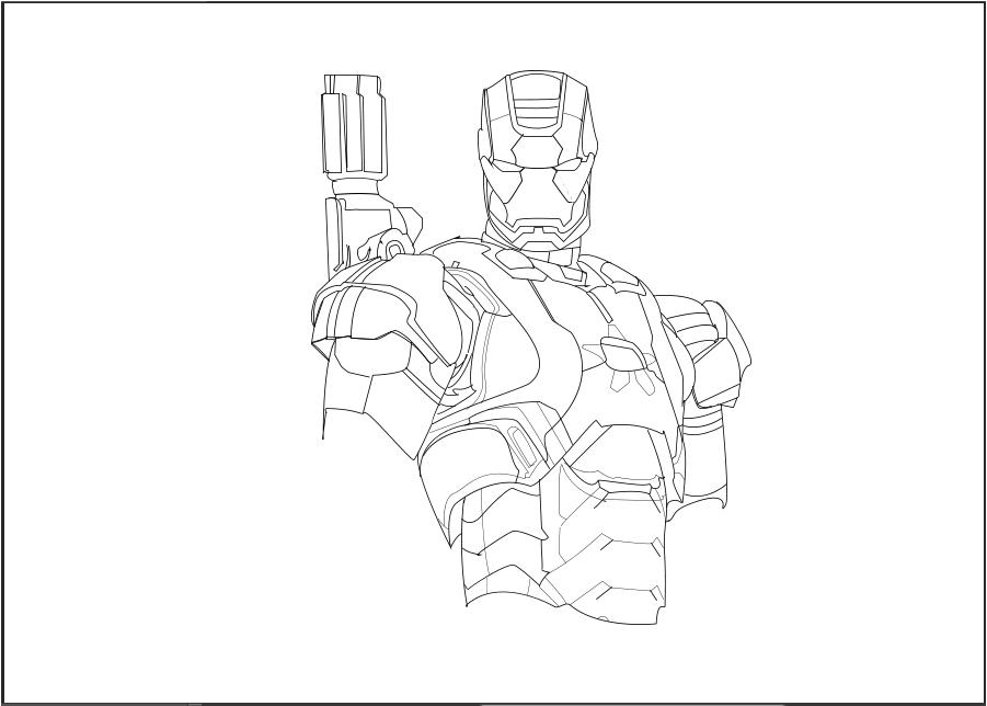 Iron patriot work in progress by negasupersonic on