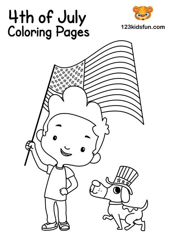 Th of july coloring pages for kids kids fun apps