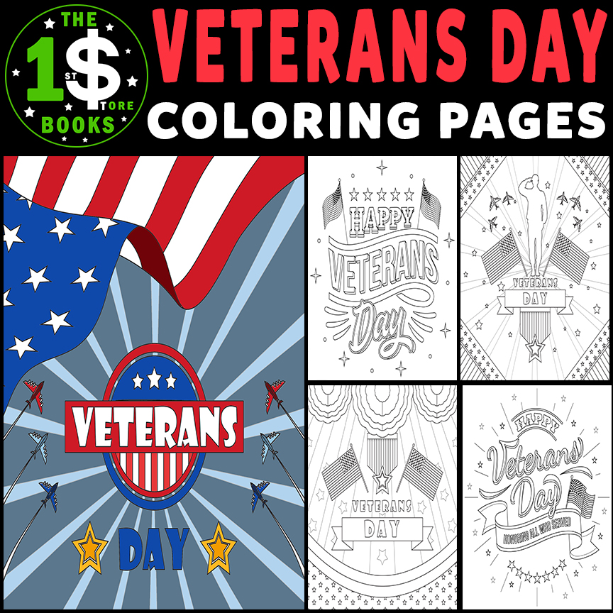 Patriotic veterans day coloring pages november holiday coloring sheets made by teachers
