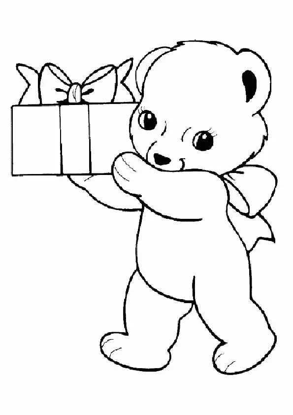 Teddy bear malvorlagen