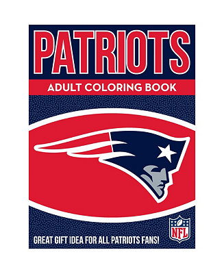 In the sports zone nfl adult coloring book new england patriots