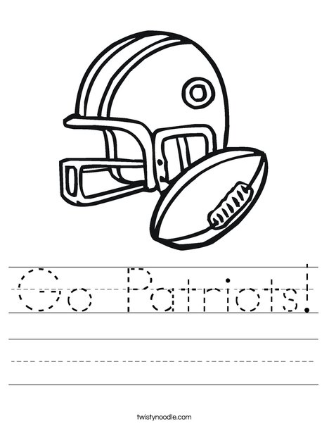 Go patriots worksheet
