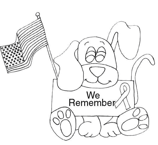 Patriot day coloring pages printable for free download