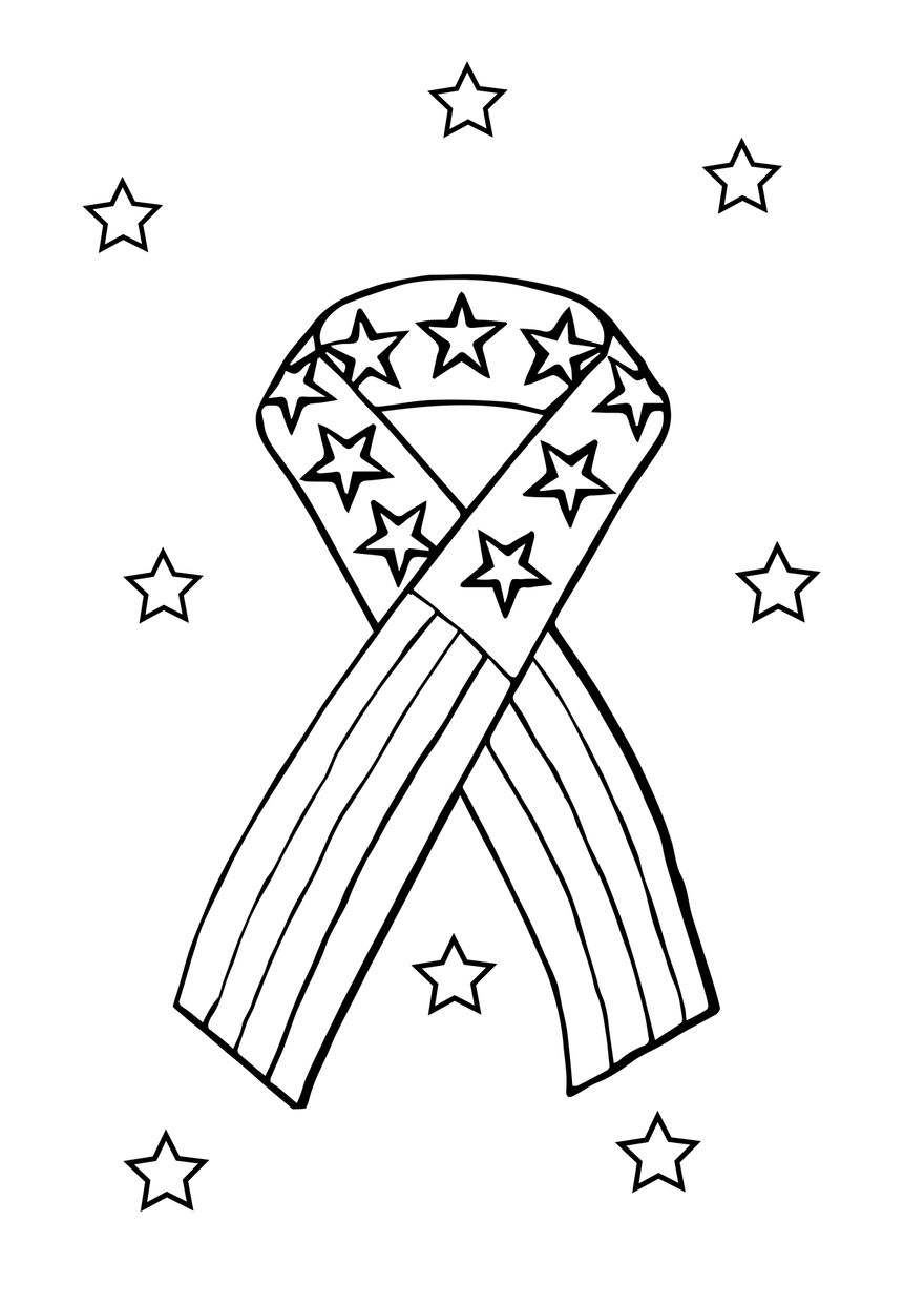 Free easy patriots day drawing