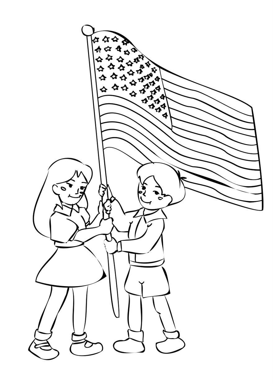 Free patriots day cartoon drawing