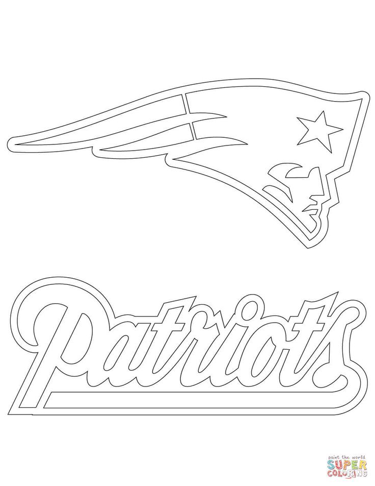 New england patriots logo coloring page free printable coloring pages patriots logo new england patriots logo new england patriots football