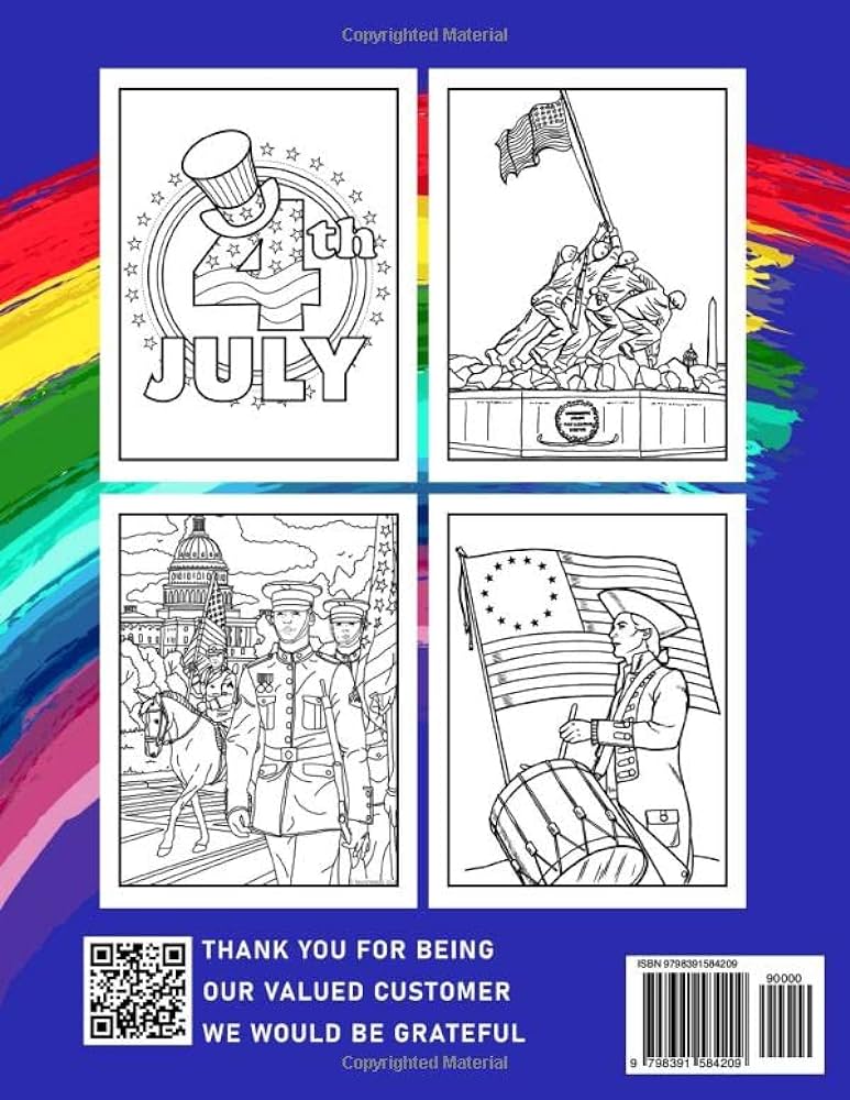 Patriots day coloring book edutional and fun activity book to drawing design inside gifts for teens adults to creativity birthday anxiety relief mcgee francis books