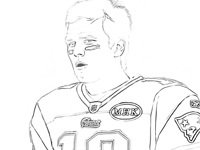 New england patriots coloring pages