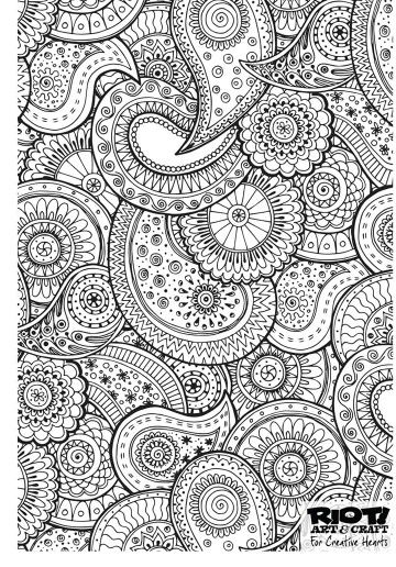 To colour abstract coloring pages mandala coloring pages coloring books