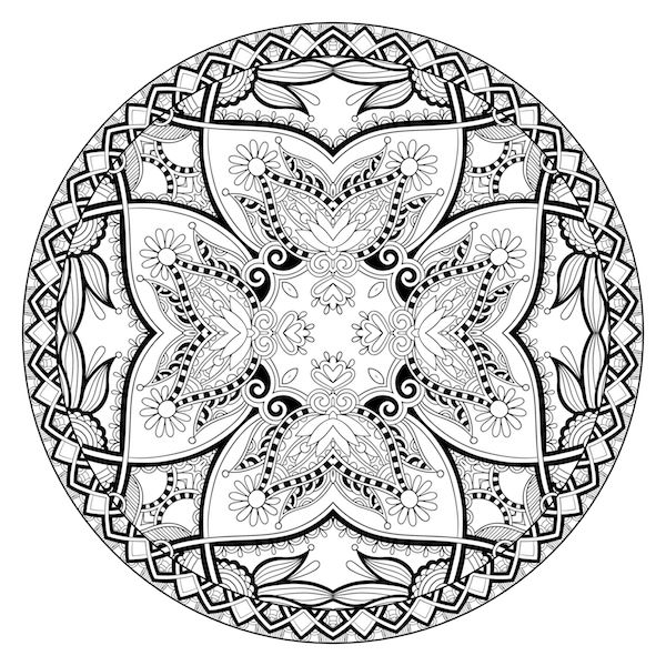 Mãs de dibujos de mandalas para imprimir y colorear