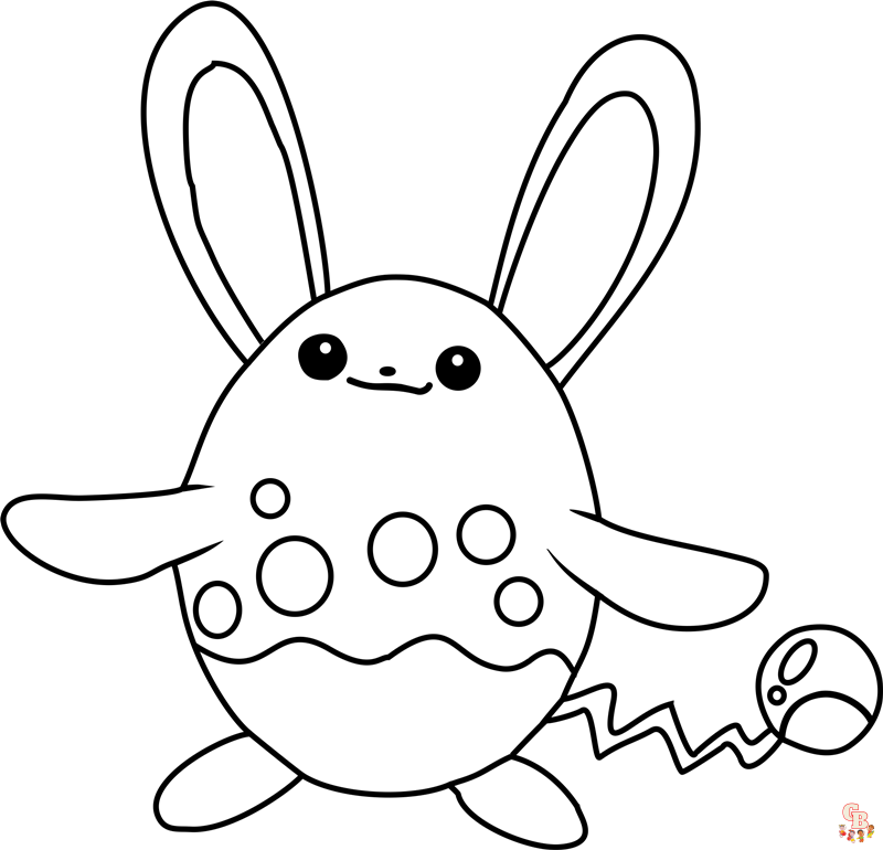 Azumarill coloring pages hojas para imprimir gratis para niãos