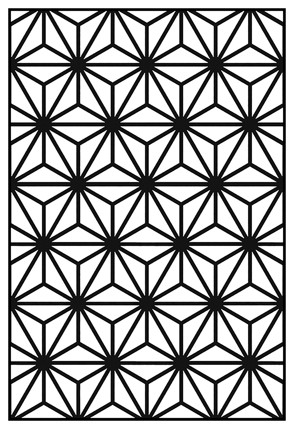 Geometric patterns art deco