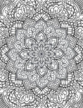Coloring book seamless images â browse photos vectors and video