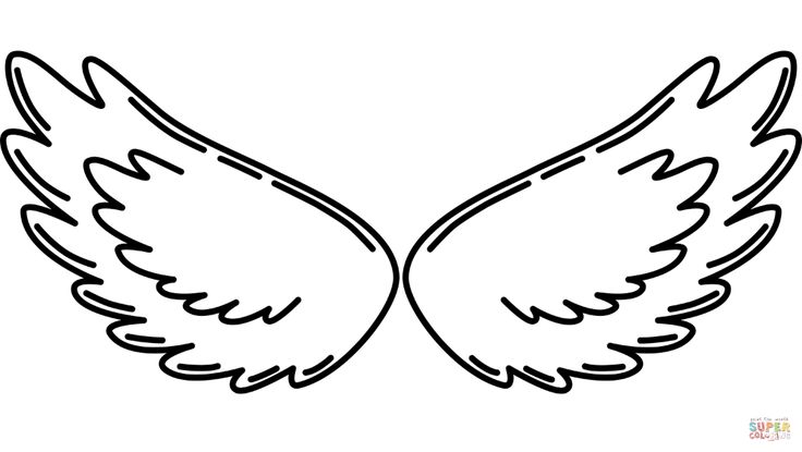 Angel wings coloring page free printable coloring pages free printable coloring pages free printable coloring printable coloring pages