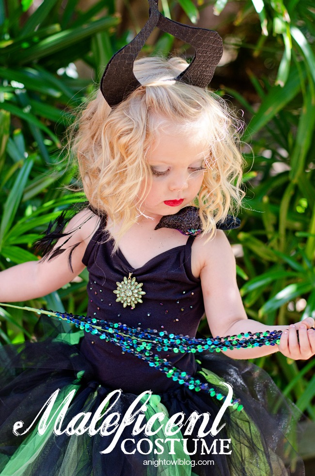 Maleficent halloween costume