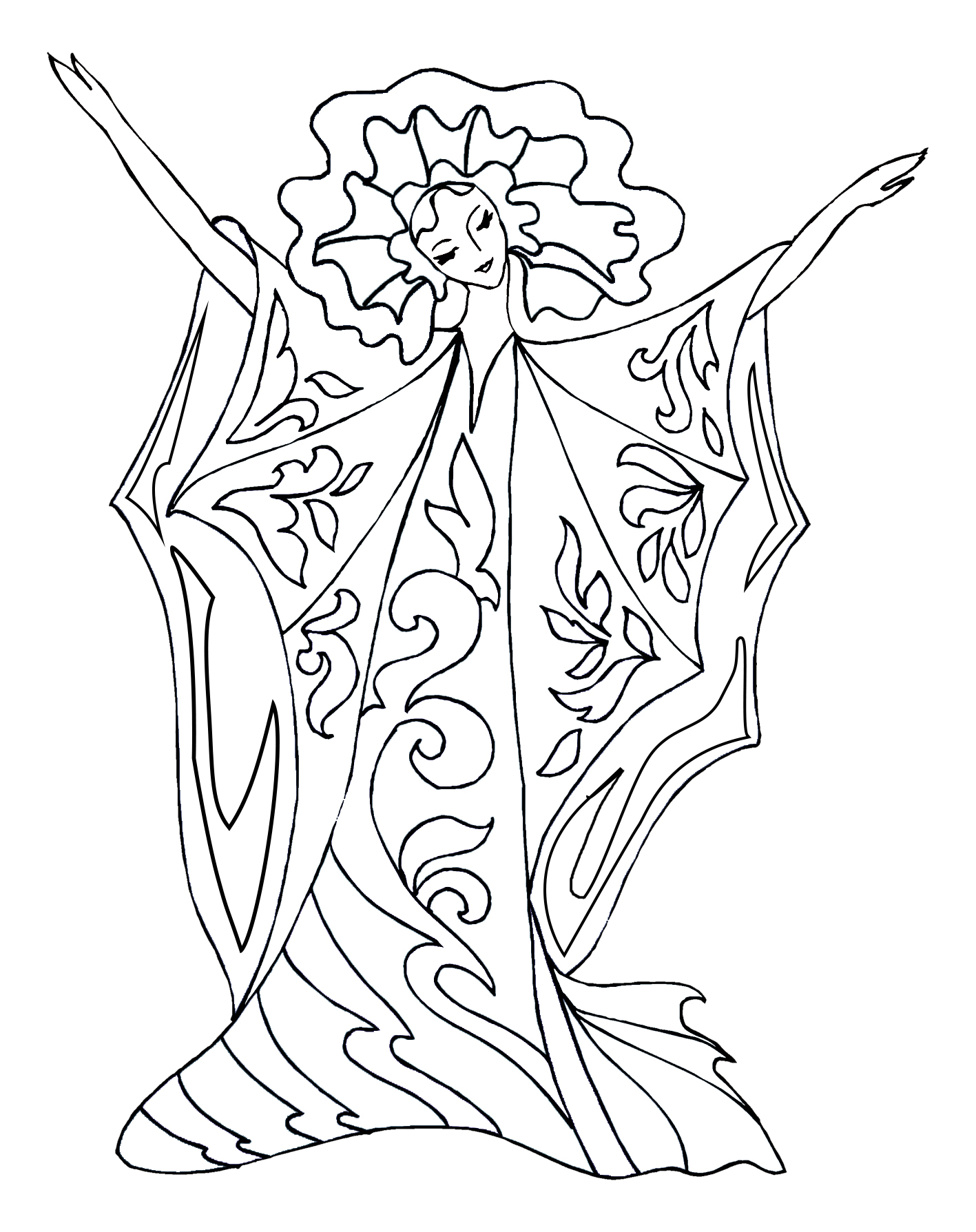 Dance coloring pages