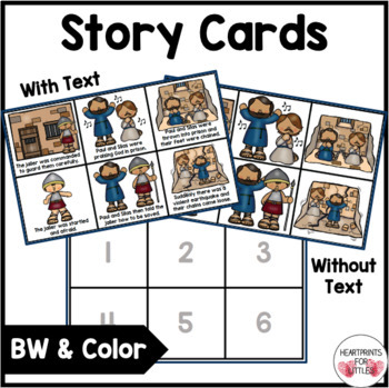 Paul and silas in prison bible story sequencing activities tpt