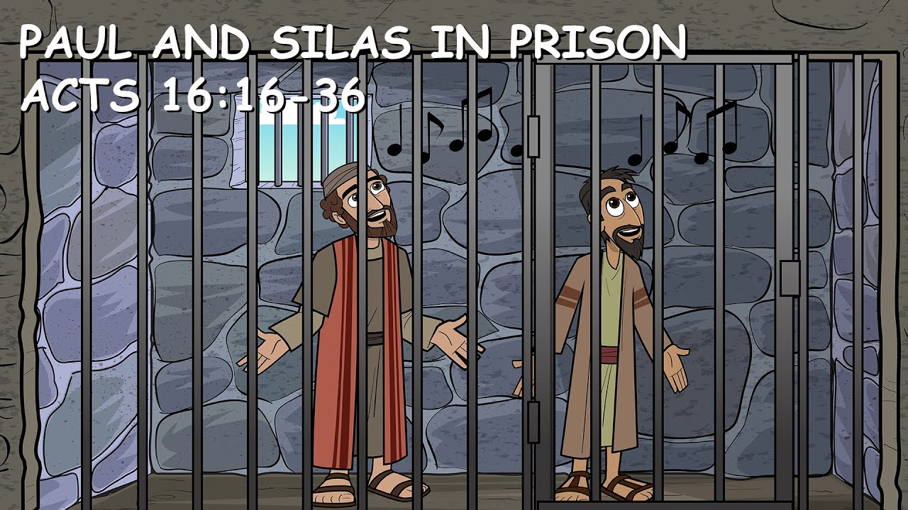 Preschool paul and silas in prison acts