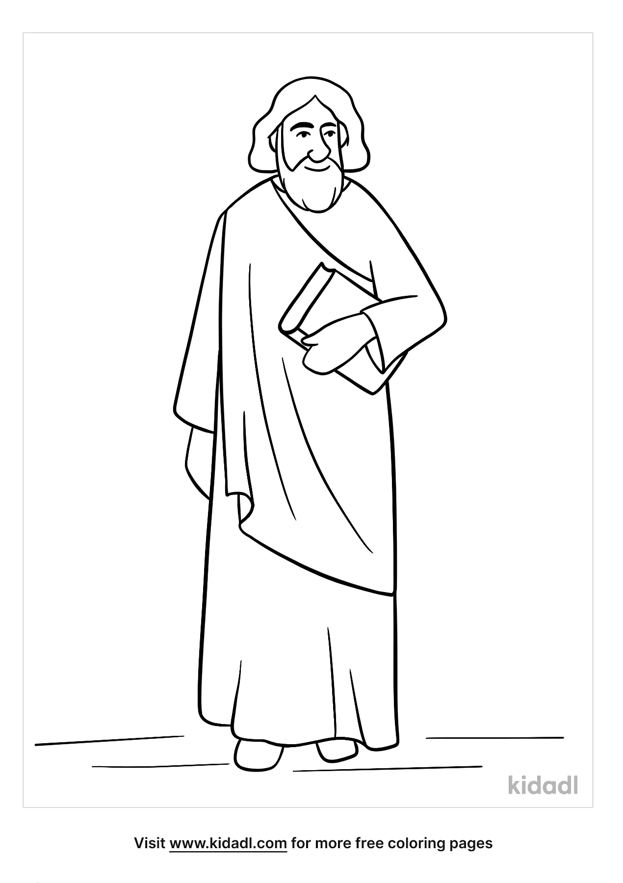 Free paul coloring page coloring page printables