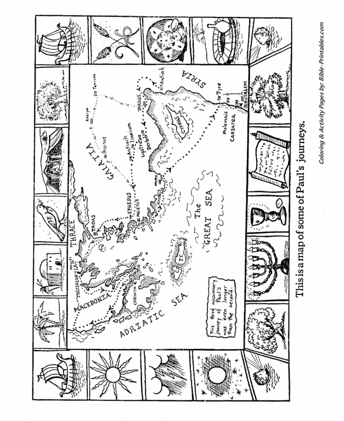 The apostles coloring pages