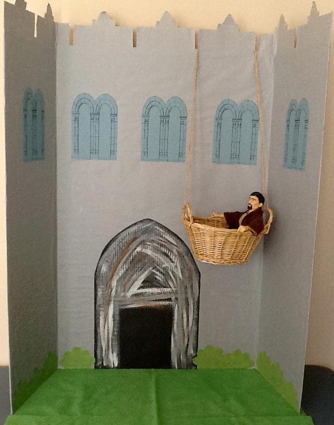 Bible fun for kids paul escapes damascus in a basket
