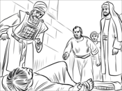 Paul the apostle coloring pages free coloring pages