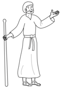 Paul the apostle coloring pages free coloring pages