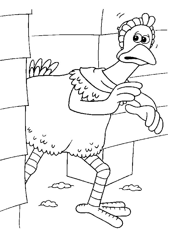 Chicken run coloring pages printable for free download