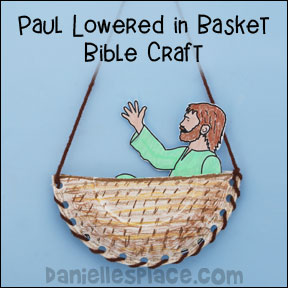 Apostle paul bible crafts and activities for sunday school