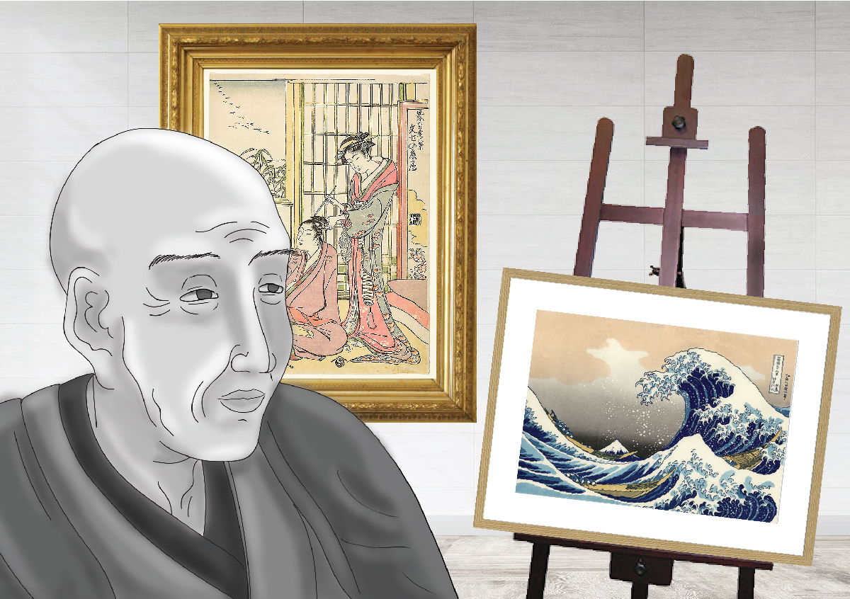 Katsushika hokusai paintings bio ideas