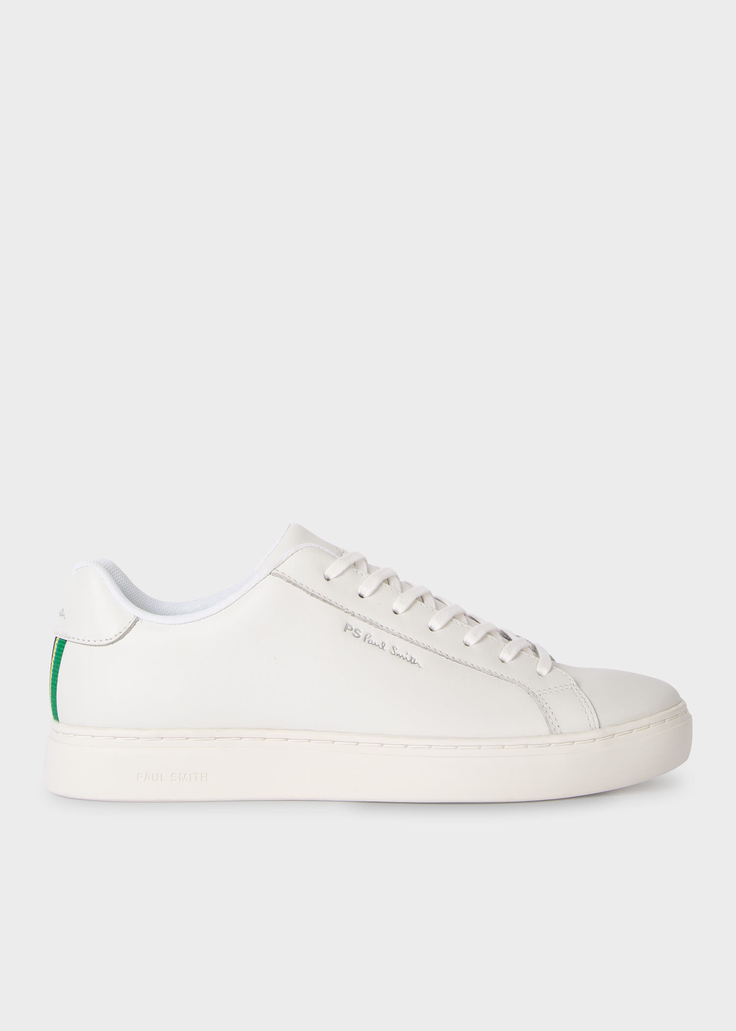 Paul smith white leather rex trainers shoes reserve collect
