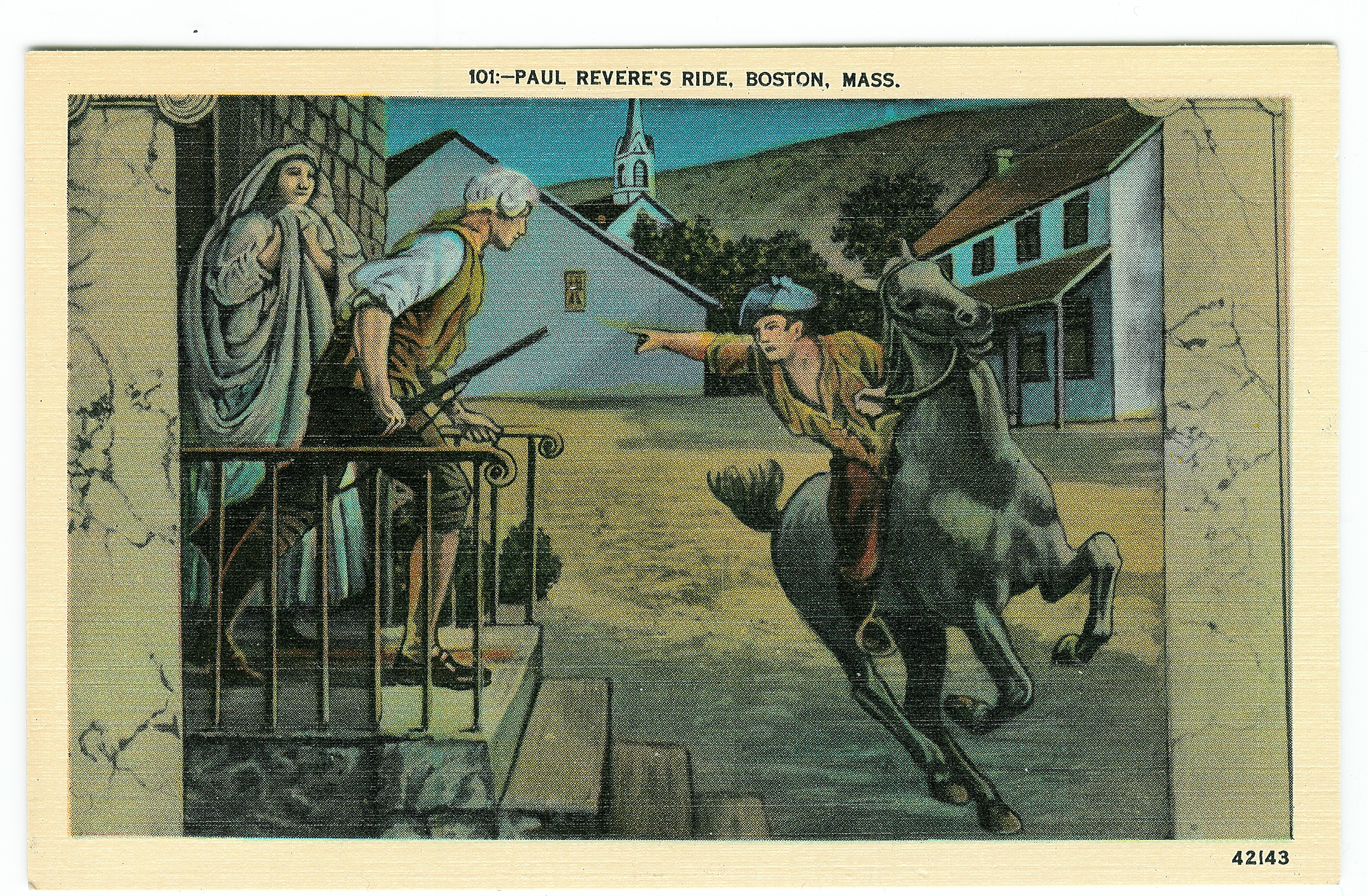 The midnight ride of paul revere â years ago s blog
