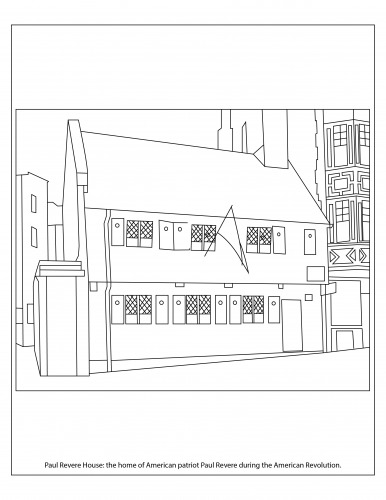 Free boston coloring pages for download printable pdf