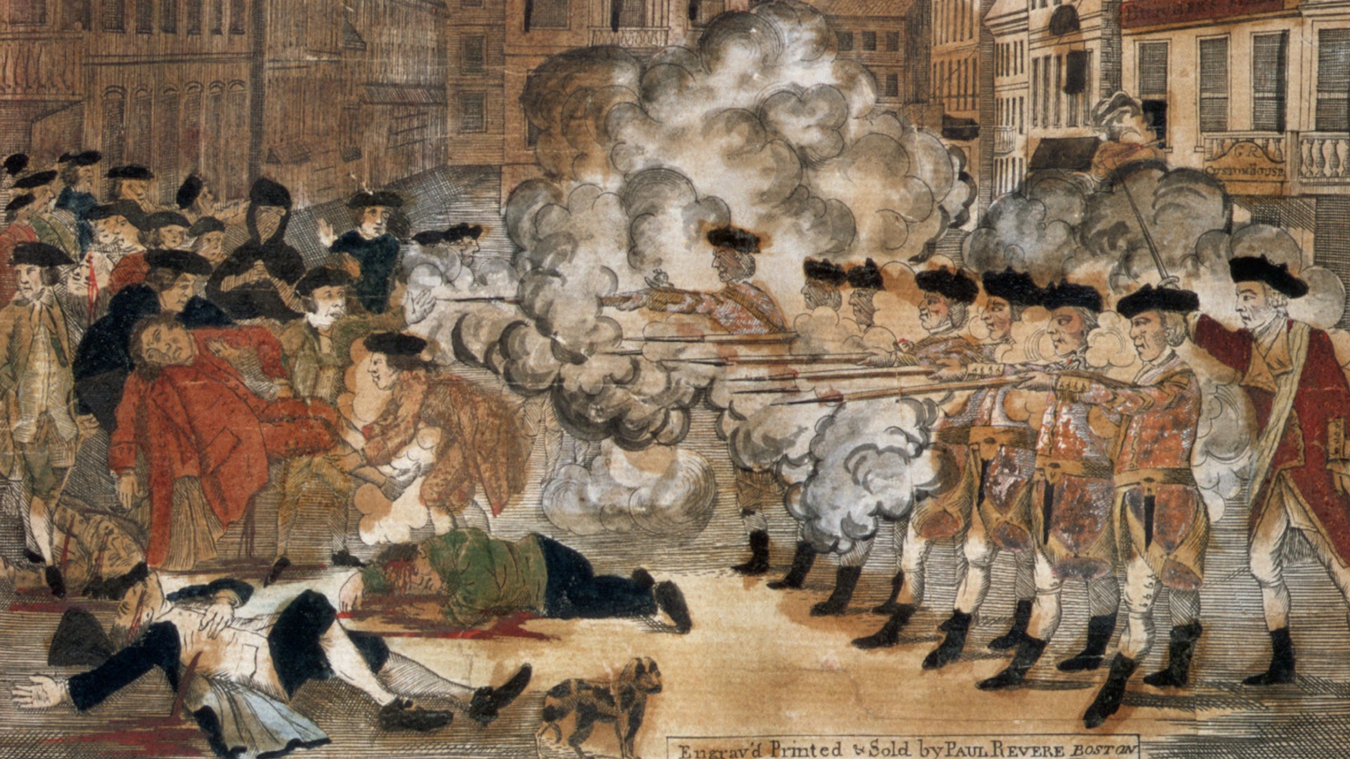 How paul reveres engraving of the boston massacre rallied the patriot cause