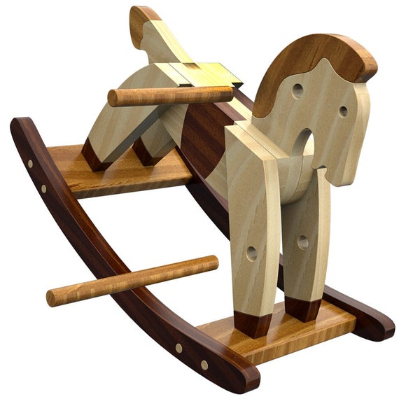 Rocking horse paul reveres ride wood toy plans patterns pdf download