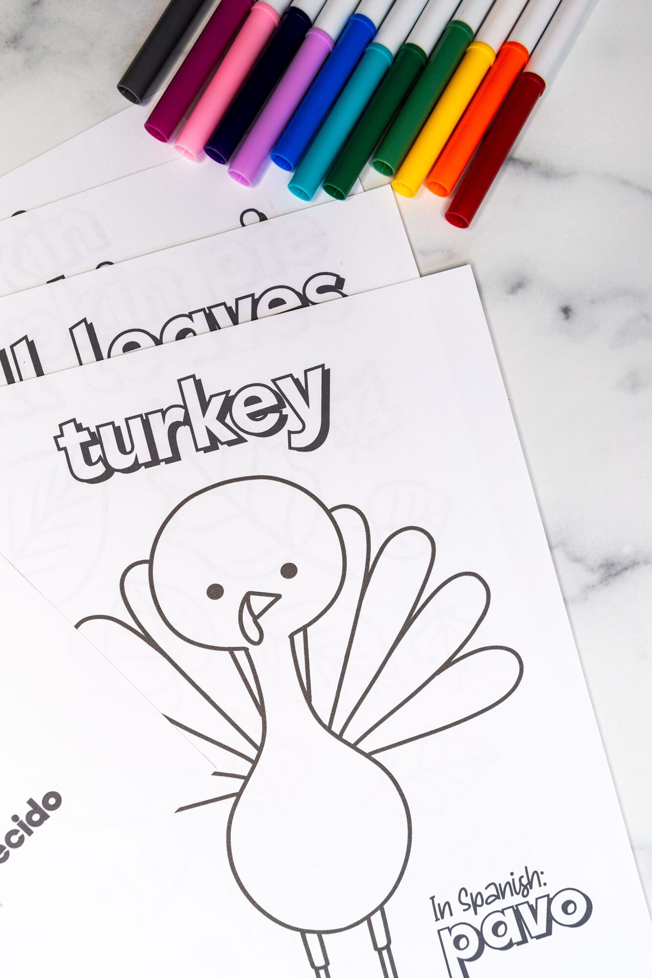 Thanksgiving coloring pages