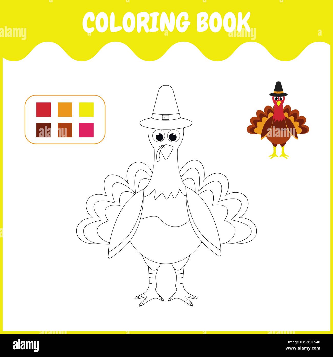Pavo bebã imãgen vectorial de stock