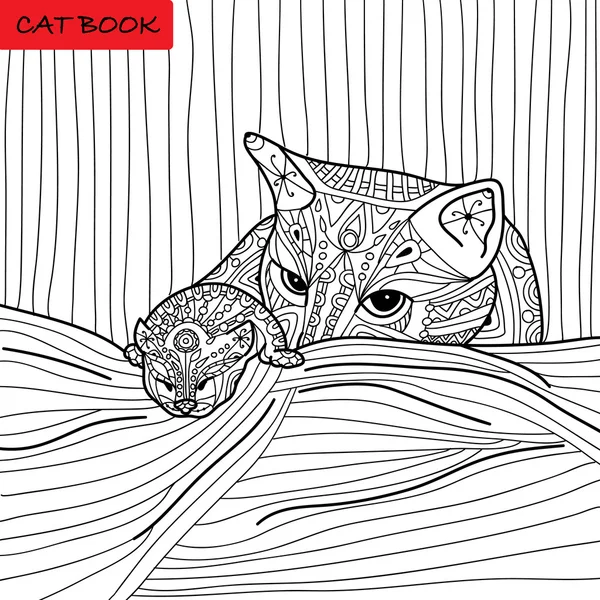 Coloring for adults vector images