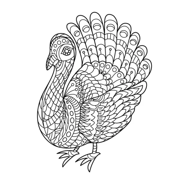 Thanksgiving coloring stock illustrations