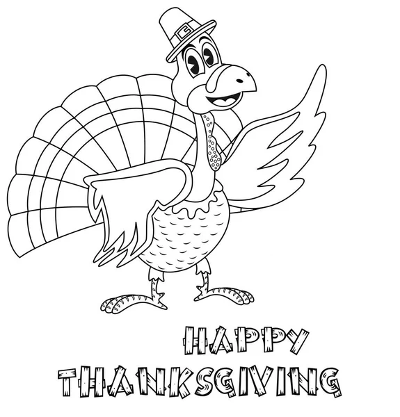 Thanksgiving coloring stock illustrations